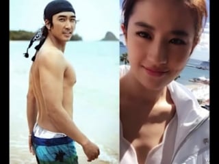 Сон сын хон и лю ифейsong seung heon liu yi fei 宋承宪 刘亦菲 송승헌 유역비 (1)