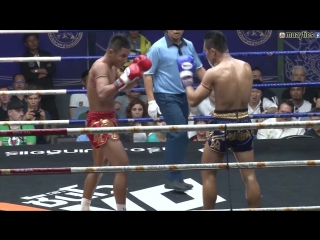 Muay thai fight thanonchai vs panpayak, rajadamnern stadium bangkok 23rd december 2015