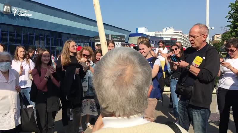 Пачаўся "жаночы марш" затрыманая ніна багінская