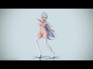 Mmd r 18 [erotic] haku white suit porn lady author orion dobledosis