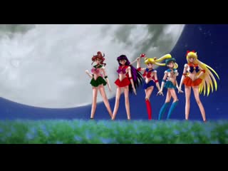 Sailor moon crystal opening 2 redraw (90's art style)