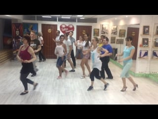 Сальса разминка, а2