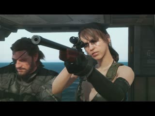 Metal gear solid 5 phantom pain quiet(тиша) ранг s