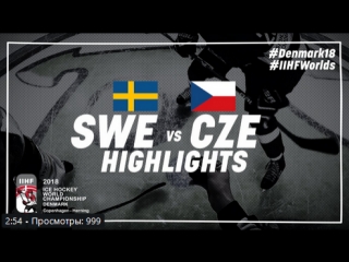 Game highlights sweden vs czech republic may 6 2018 iihfworlds 2018