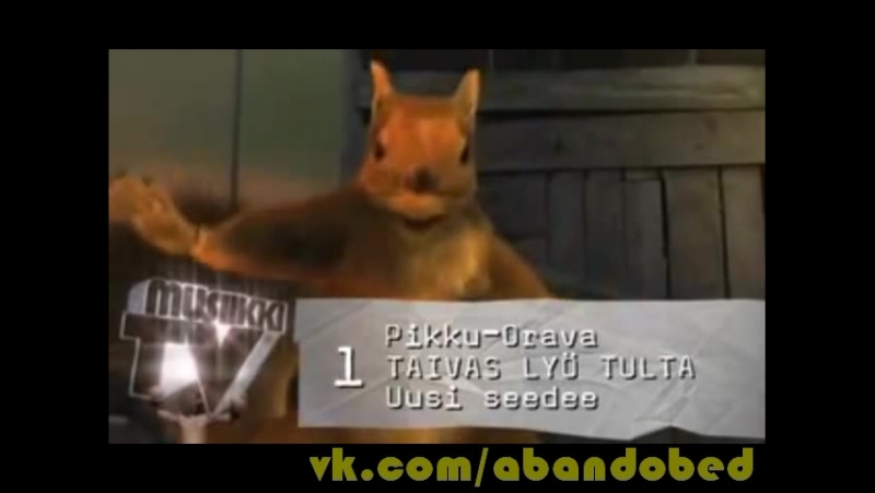 /abandobed | pikku orava taivas lyö tulta белка рокер панки хой репер сасут