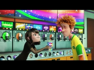 Mavis and johnny at the mini mart ("hotel transylvania 2")