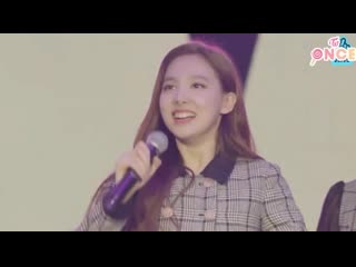 When nayeon tried to do the fanchants on her own for yes or yes lol
