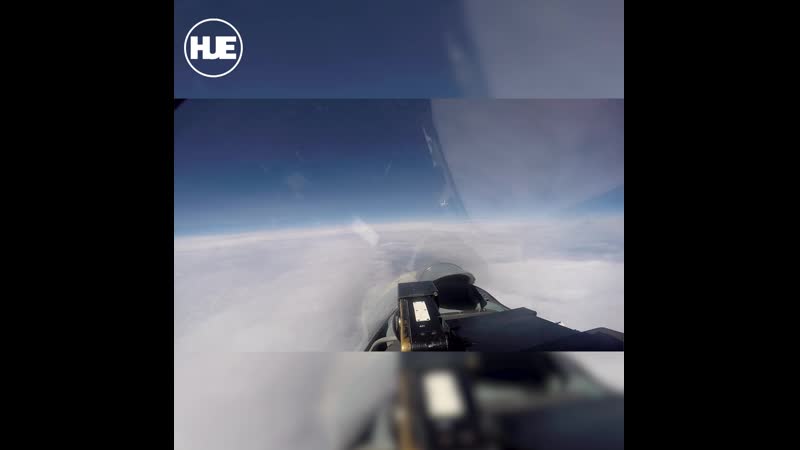 Видео перехвата самолётов разведчиков сша и швеции появилось в сети