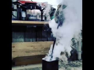 Закалка клинка в масле