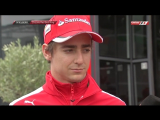 Esteban gutiérrez habla sobre las próximas pruebas de ferrari