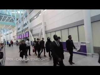 [fancam] 171027 vixx arrive in toronto airport