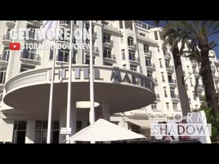 Exclusive stella maxwell exiting the martinez hotel in cannes ( 480 x 854 ) mp4