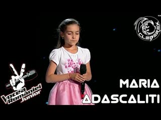 Maria adascaliti – once upon a december (vocea romaniei junior )