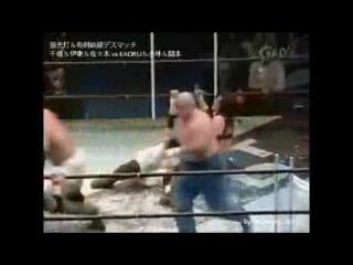 Chigusa nagayo, ryuji ito, takashi sasaki vs kaoru, abdullah kobayashi, daisuke sekiguchi (2)