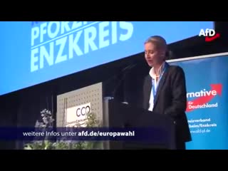 Fantastische rede von dr alice weidel (afd) die eu ist irrsinn pforzheim