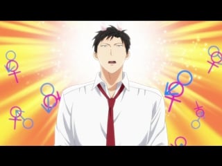Сёдзё ежемесячник нозаки куна • monthly girls' nozaki kun • gekkan shoujo nozaki kun 4 серия [anidub]「愛してる」