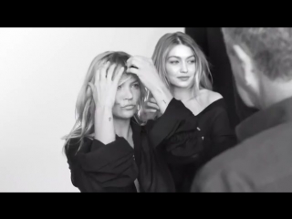 Gigi hadid & kate moss for stuart weitzman spring summer 2018