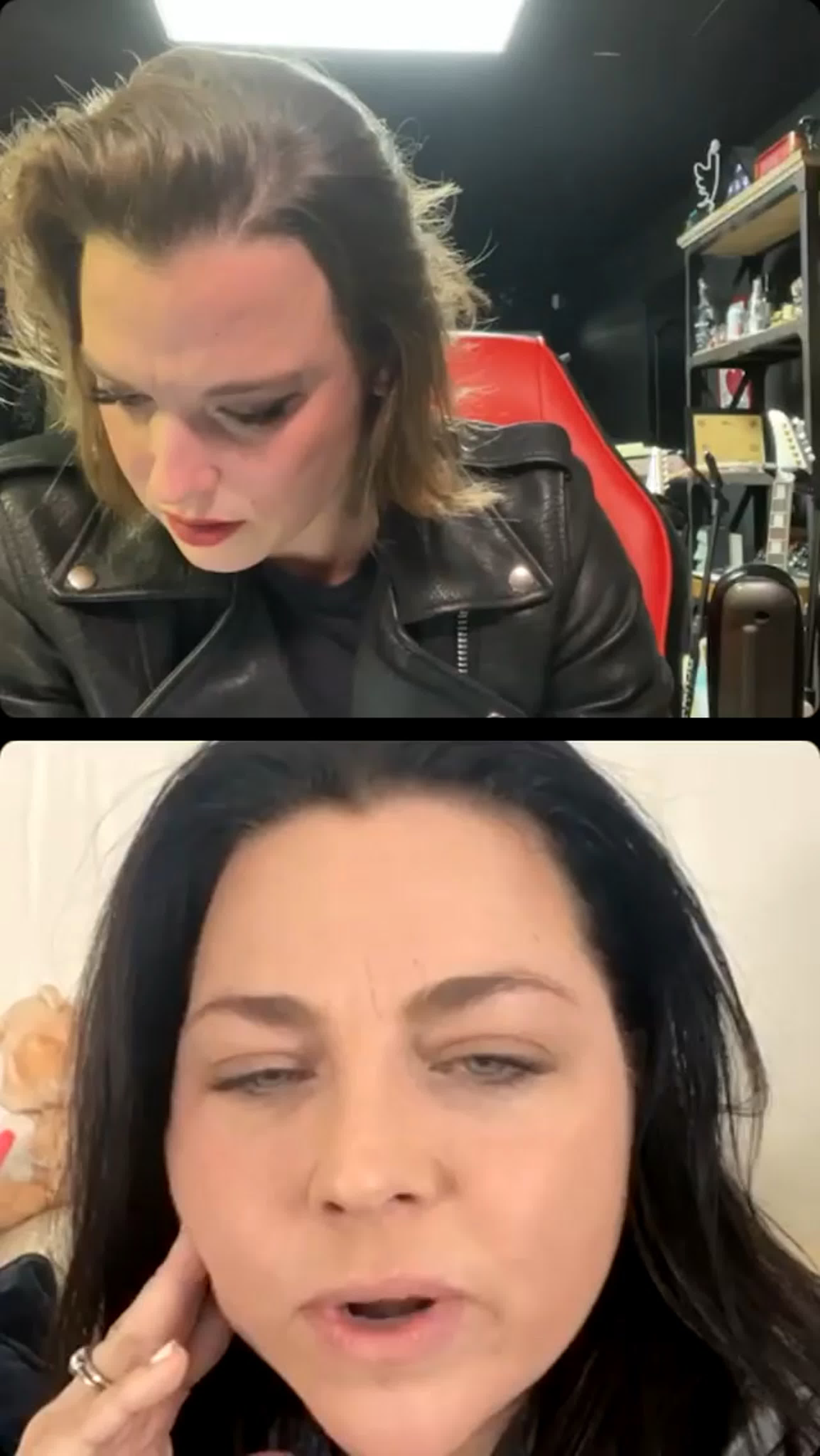 Amy lee and lzzy hale live on instagram (14052021) - BEST XXX TUBE