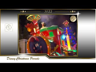 Mickeys dazzling christmas parade disneyland paris 10th december 2022