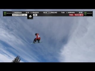 Julia marino wins slopestyle x games aspen 2017