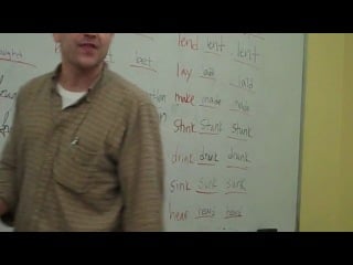 Irregular verbs rap