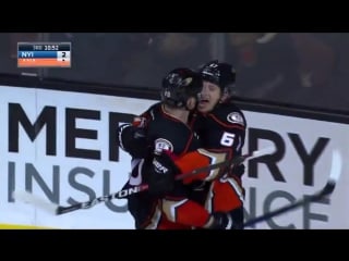 Rickard rakell buries feed from perry 11 22 2016