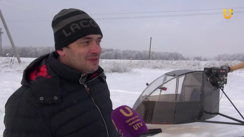 Уфимский изобретатель соорудил в своём гараже аэросани