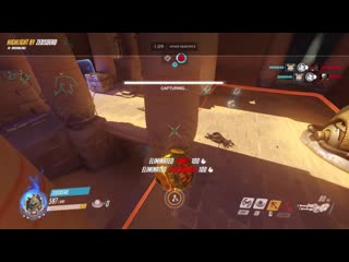 If you're 1 tick away from winning in temple of anubis but the enemy team is zoning your team hard here's an idea that worked