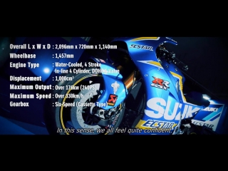 Motogp team suzuki ecstar kick off with "evolution"