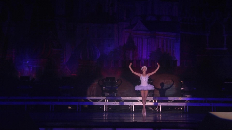 Балетная вариация "умирающий лебедь"