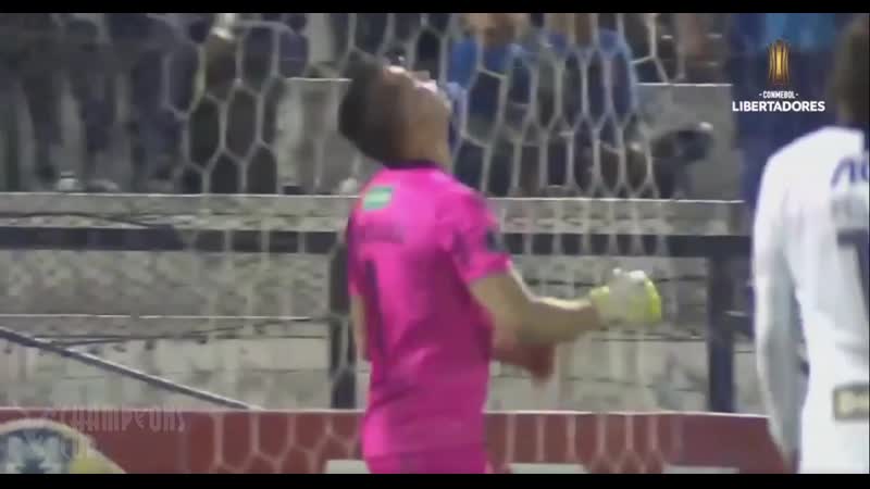 Предательский гол в кубке либертадорес