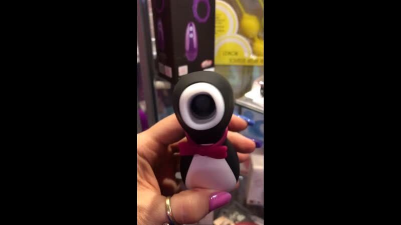 Вакумный бесконтактный стимулятор пингвин