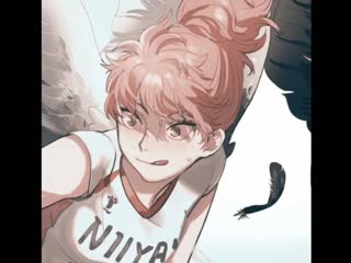 • haikyuu; hinata natsu
