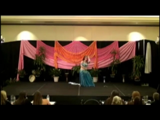 Long island belly dancer kirah performs a drum solo
