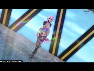 【mmd】elect knight luka