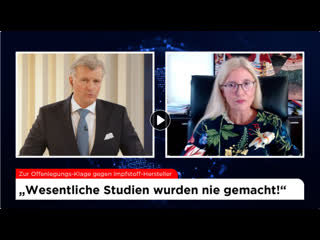 Renate holzeisen zum corona impfstoff „wesentliche studien wurden nie gemacht!“ | auf1