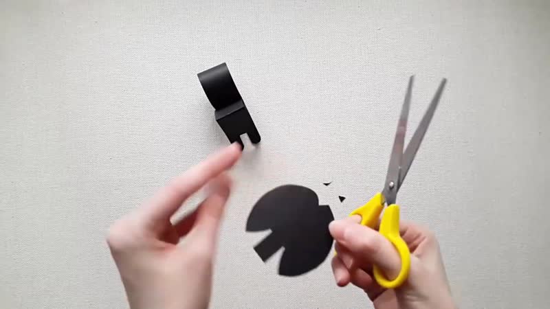 Kak sdelat kotika iz bumagi prostie podelki black cat craft ideas (videomega ru) mp4