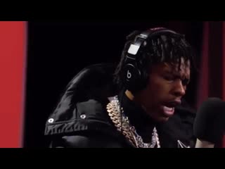 Lil baby 'fire in the booth' freestyle with charlie sloth