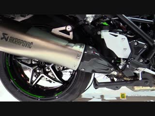 2019 kawasaki ninja h2 sx walkaround debut at 2018 eicma milan