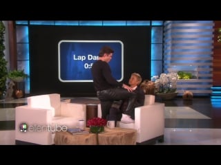 Zac efron twerks gives ellen degeneres a lap dance! (video) ellen degeneres, zac efron just jared
