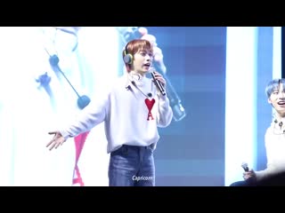 [fancam] 200110 ➱ сион talk time @ концерт «our moment» в vanilla stage