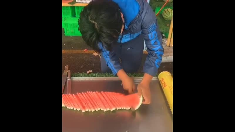 Нарезка арбуза