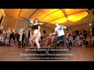 Battle 2x2 (2) on big russian toosa 2019