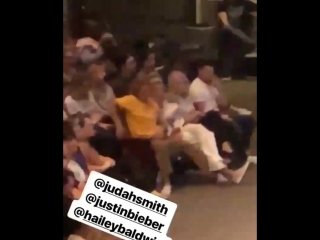 June 24 hailey and justin at churchome in washington #haileybaldwin