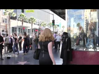 Molly c quinn outside the tcl chinese theatre