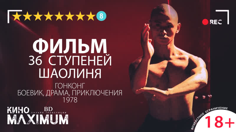 Кино "36 ступеней шаолиня (1978)" maximum