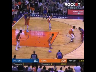 Деррик роуз в решающие минуты матча (clutch derrick rose, phoenix suns )