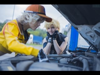 Final fantasy xv prompto and cindy