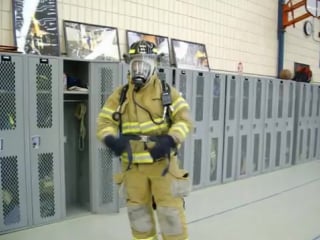 How put on firefighter gear in a minute