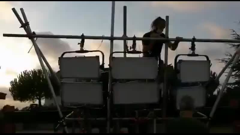 Behind the scenes of atiye season3 ️ berensaat mehmetgünsür netflixturkiye